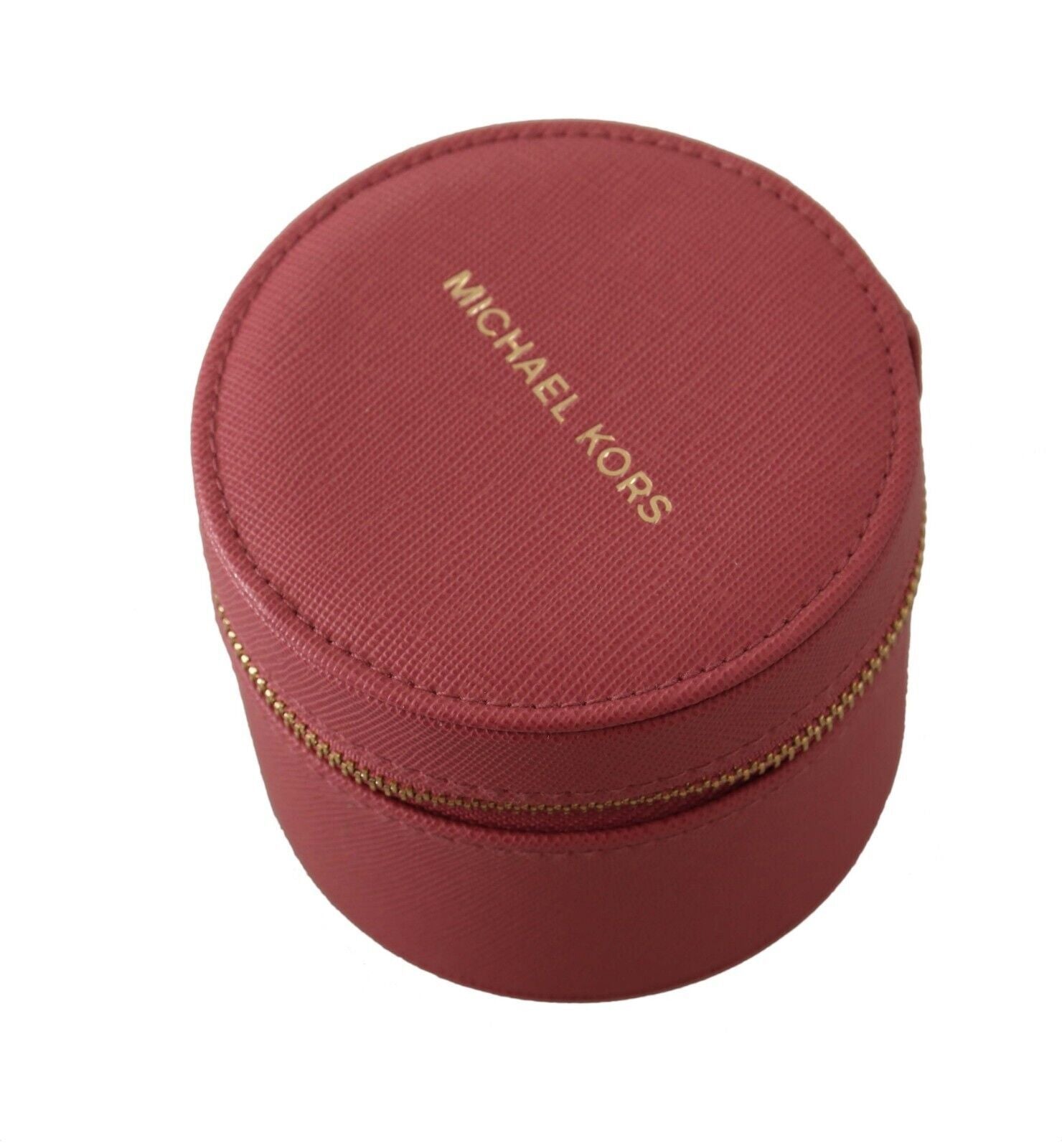 Michael Kors Elegant Pink Leather Round Wallet