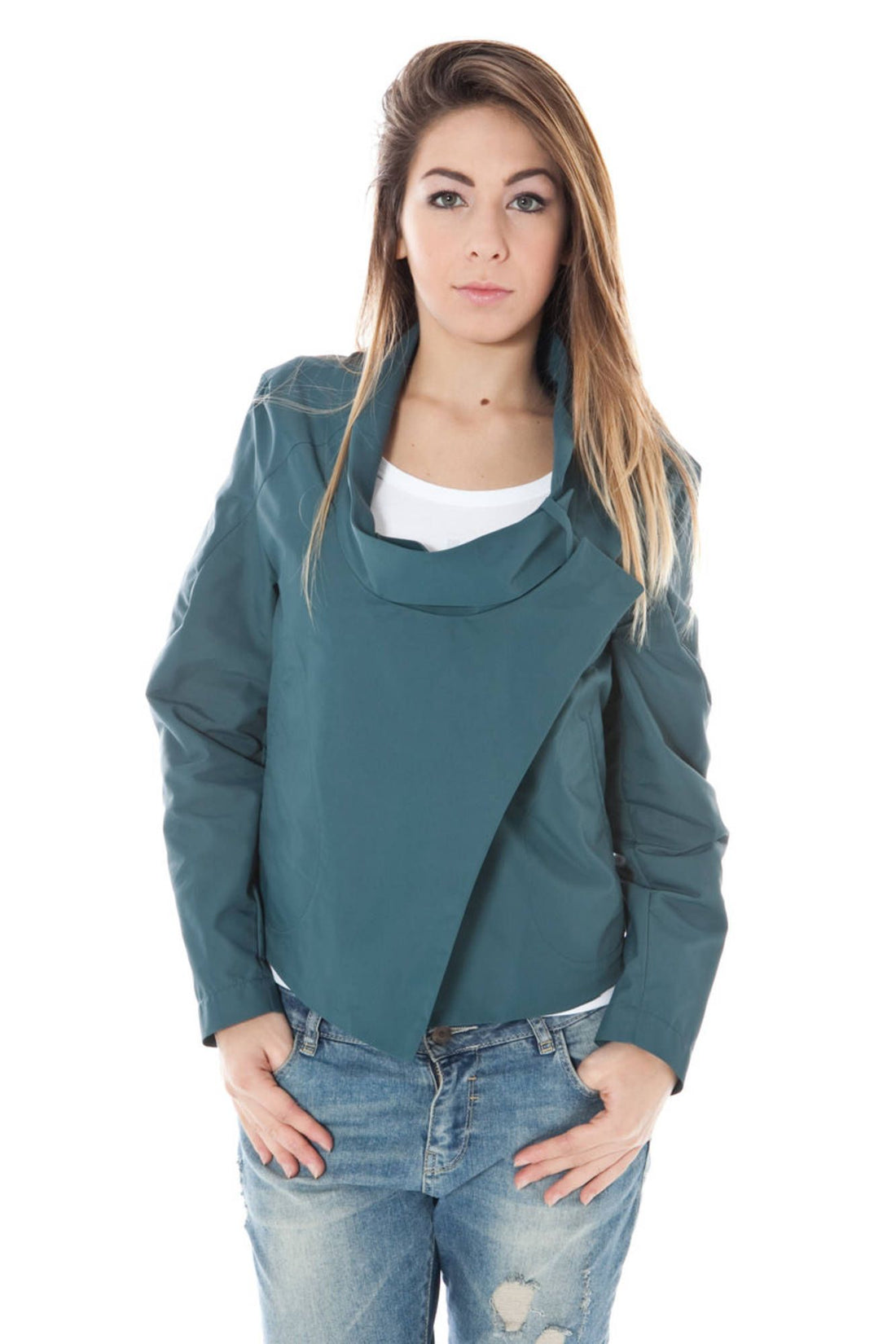 Calvin Klein Chic Green Long Sleeve Sport Jacket