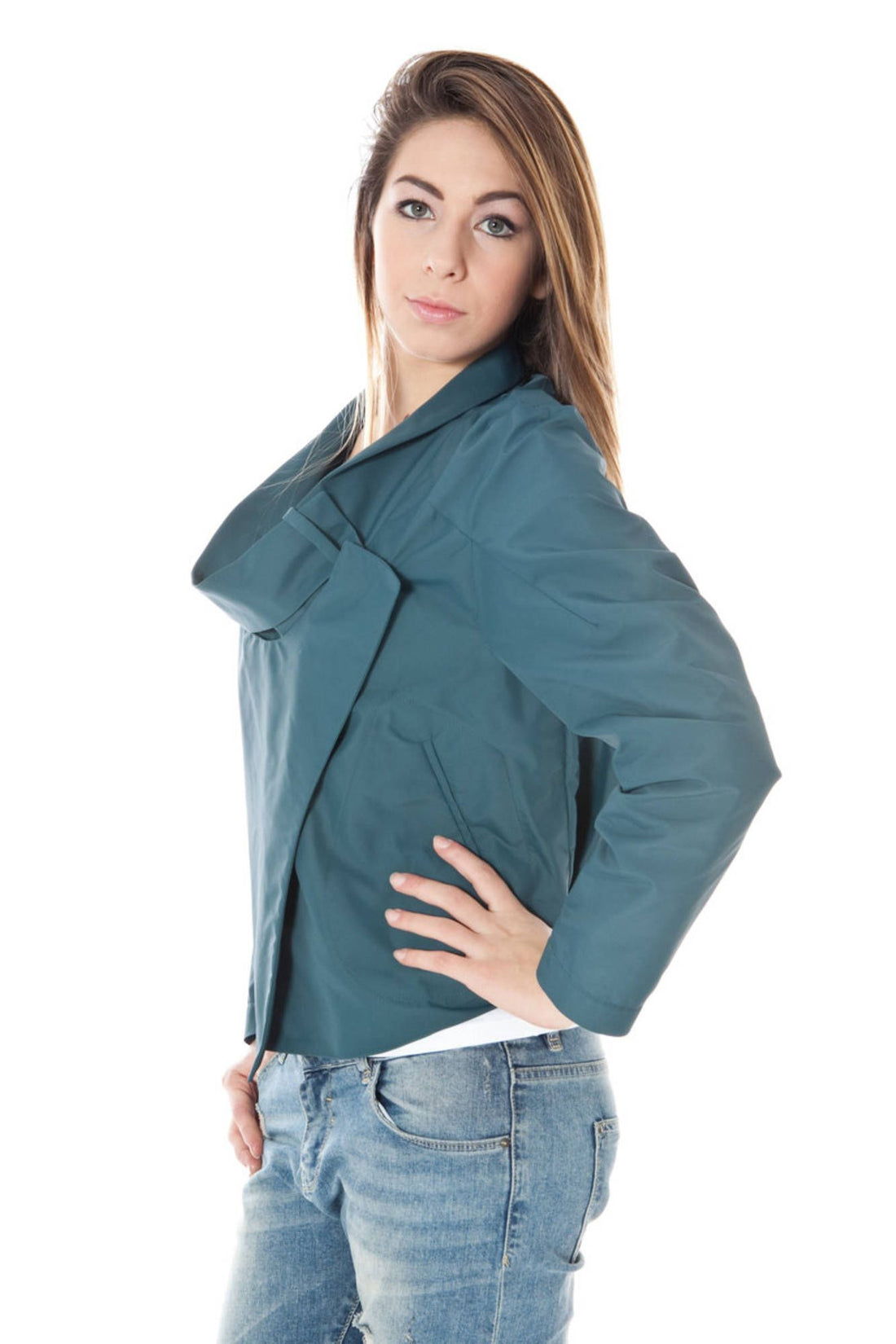 Calvin Klein Chic Green Long Sleeve Sport Jacket