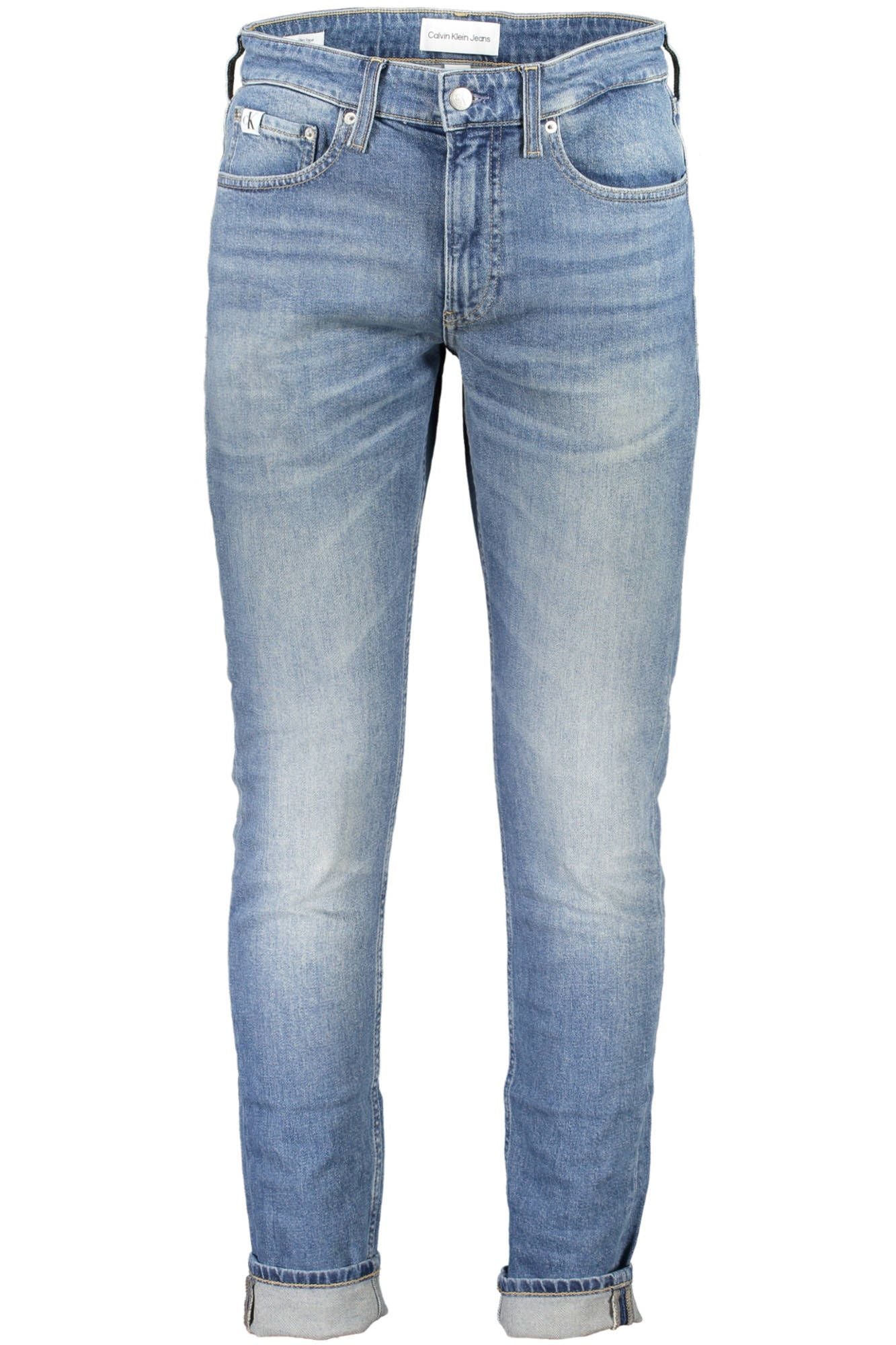 Calvin Klein Sleek Slim Fit Washed Denim Jeans