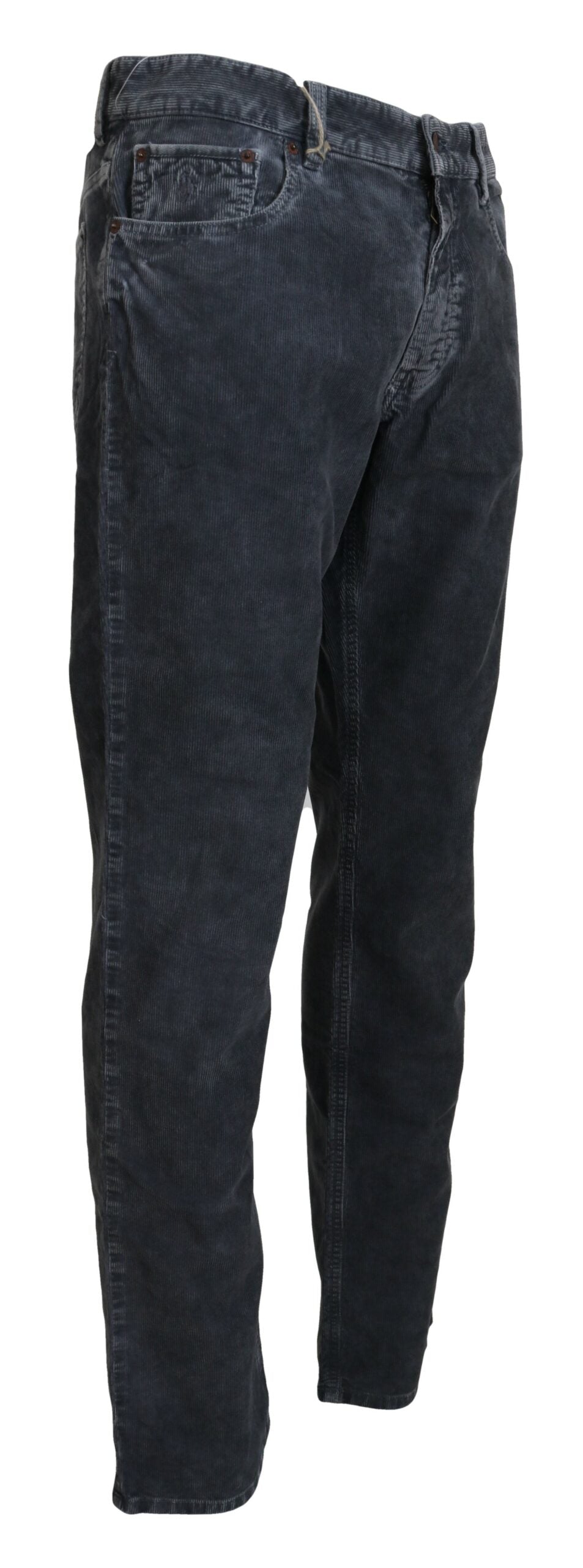 Polo by Ralph Lauren Elegant Gray Corduroy Pants for Men