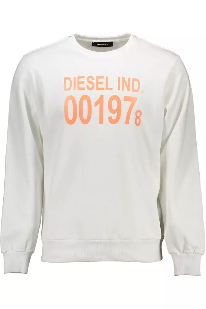 Diesel White Cotton Men&