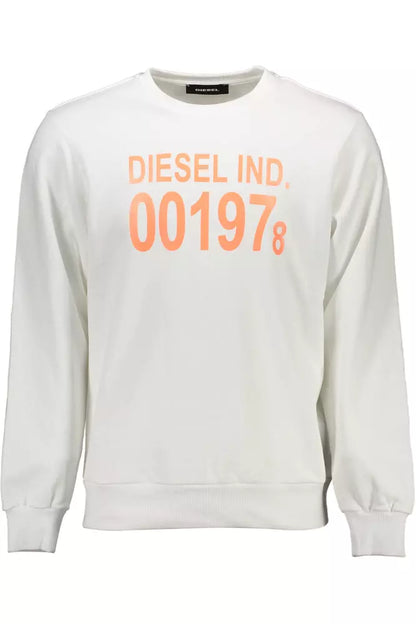 Diesel White Cotton Men&