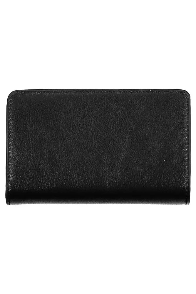 Calvin Klein Sleek Black RFID-Secure Wallet for Her