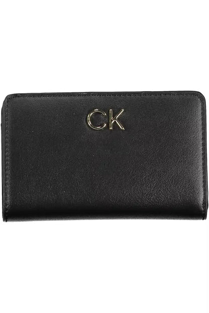 Calvin Klein Elegant Black RFID Wallet with Multiple Compartments