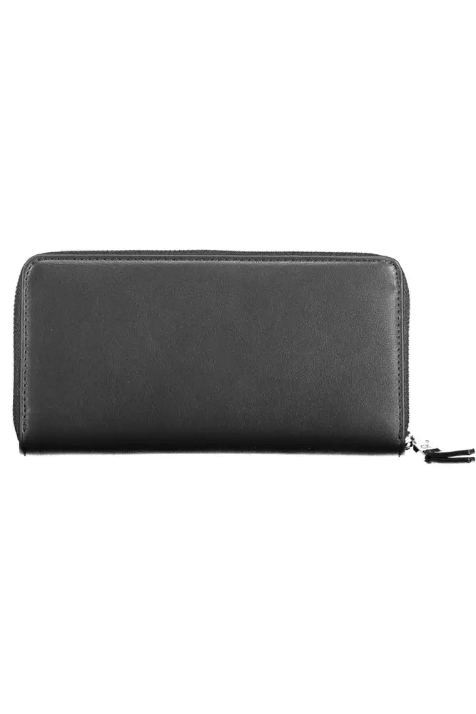 Calvin Klein Elegant Black Wallet with RFID Block &amp; Coin Purse