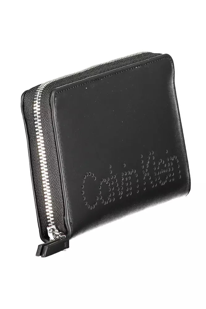 Calvin Klein Elegant Black Wallet with RFID Block &amp; Coin Purse