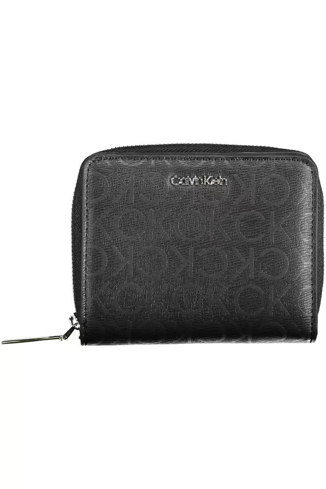 Calvin Klein Elegant Black Wallet with RFID Block &amp; Coin Purse