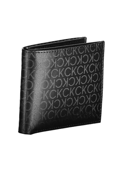 Calvin Klein Sleek Black Bifold Wallet with RFID Block