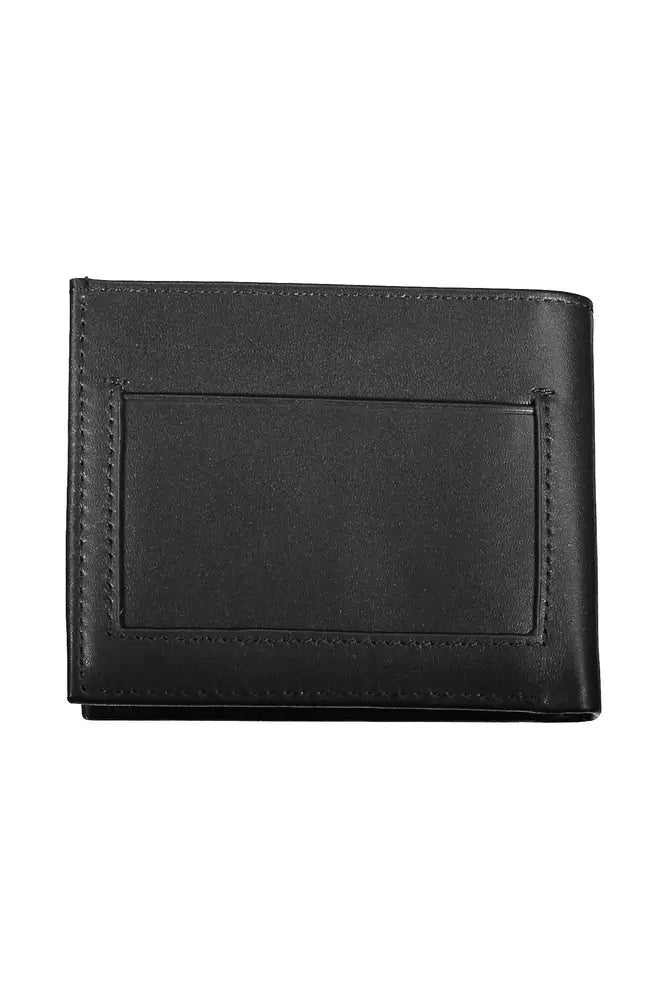 Calvin Klein Elegant Black Polyethylene Wallet with RFID Blocker