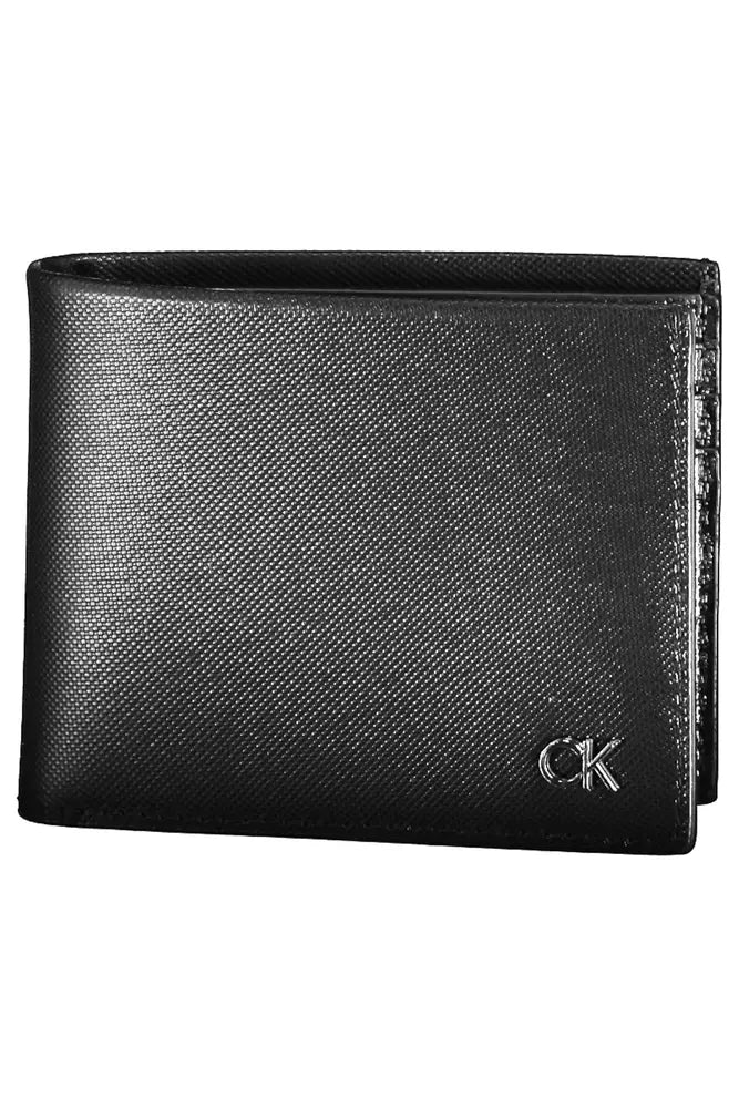 Calvin Klein Sleek Black Leather RFID-Blocking Wallet