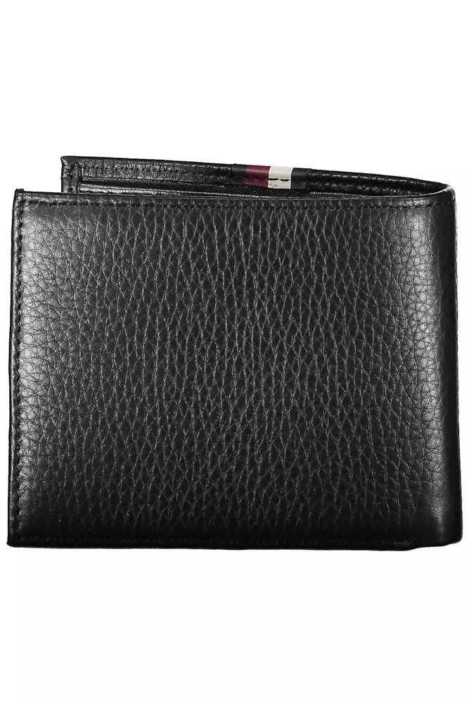 Tommy Hilfiger Elegant Leather Wallet with Contrast Detailing