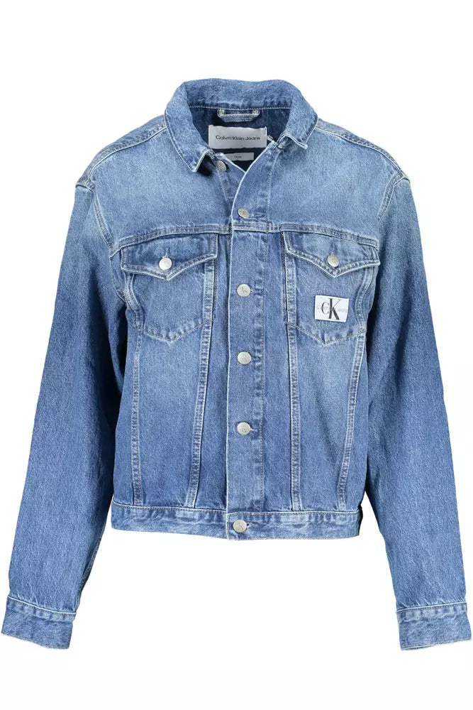 Calvin Klein Eco-Conscious Light Blue Denim Jacket