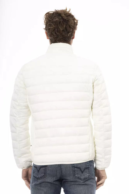 Marina Yachting Elegant White Nautical Jacket with Subtle Logo