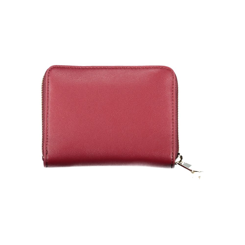 Tommy Hilfiger Elegant Pink Multi-Compartment Wallet