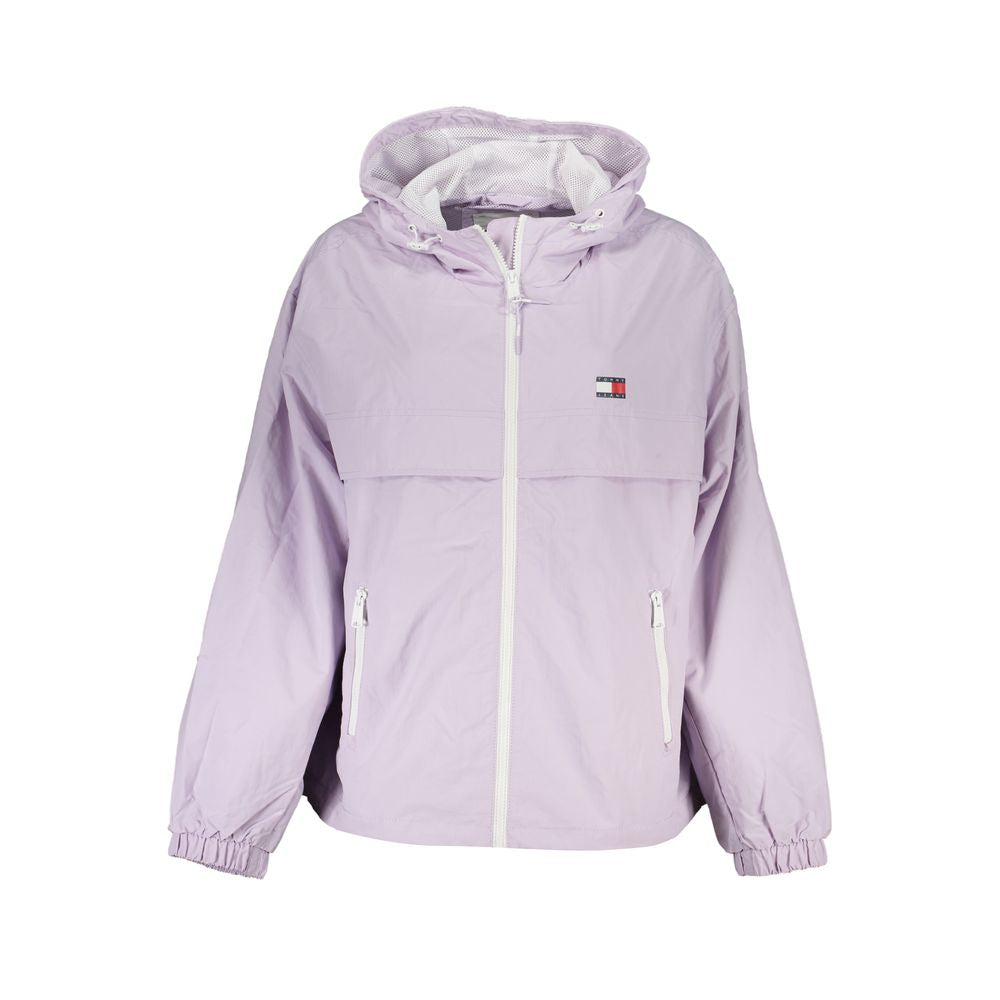 Tommy Hilfiger Purple Polyamide Jackets &amp; Coat