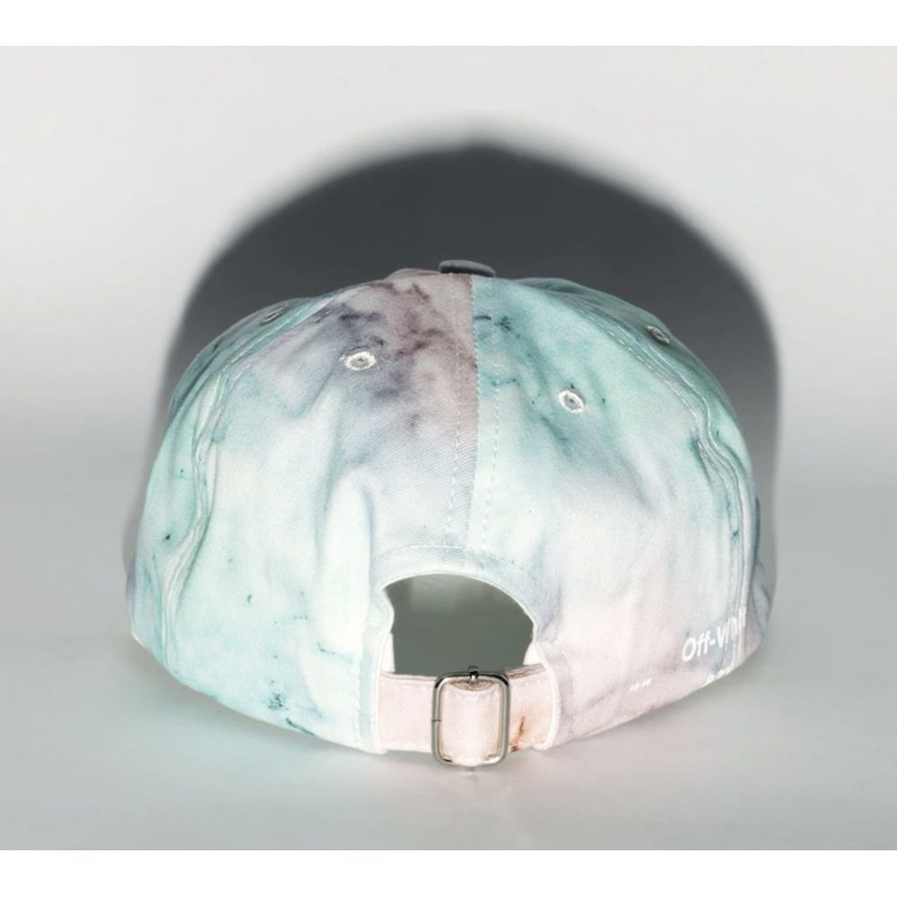 Off-White Elegant Multicolor Shade Cotton Cap