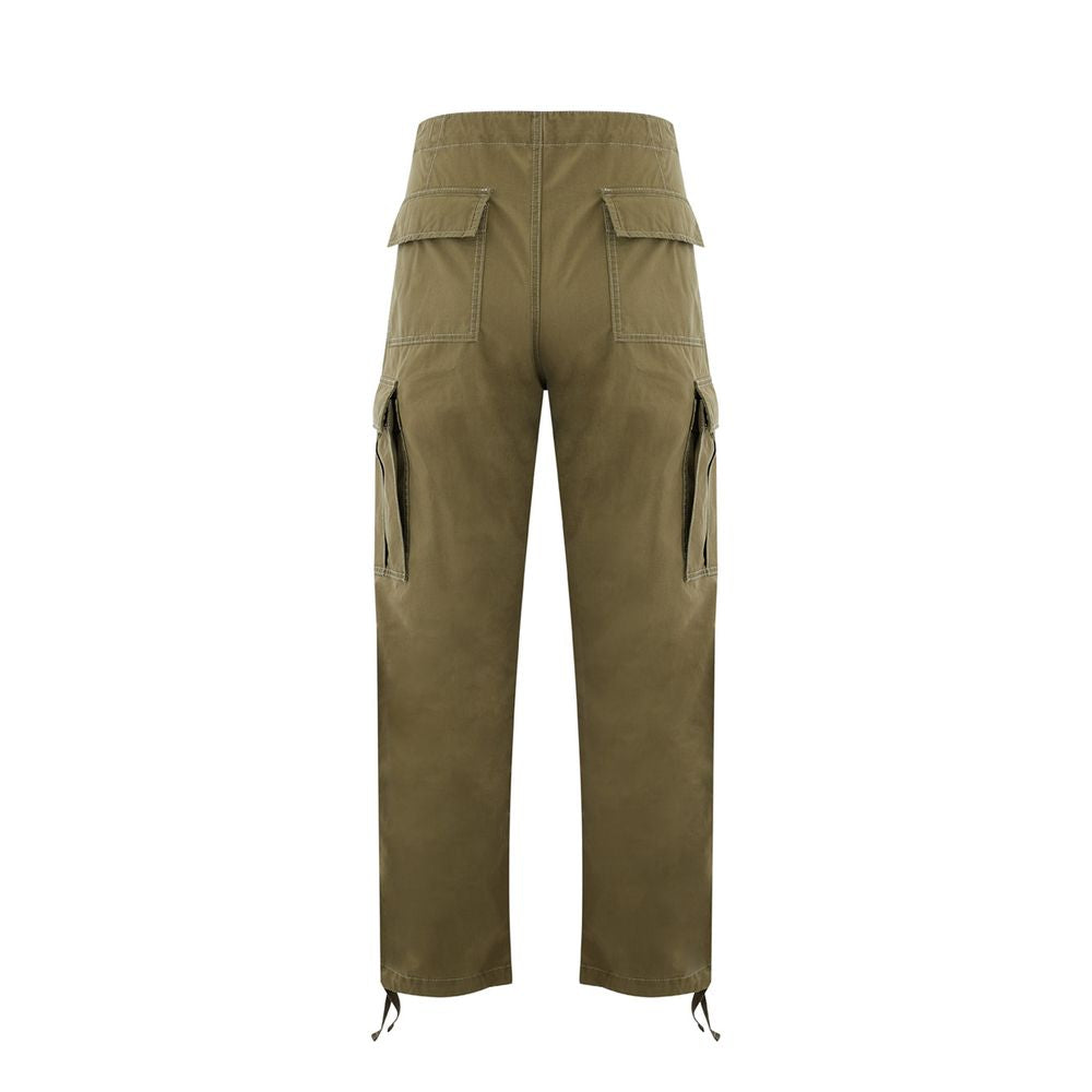 Tom Ford Elegant Green Cotton Trousers