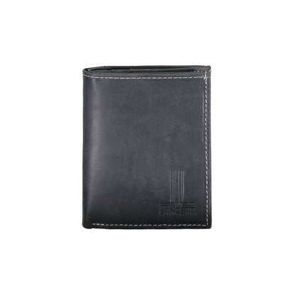 Lancetti Black Leather Wallet