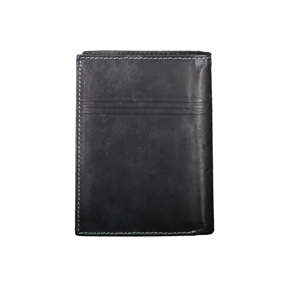 Lancetti Black Leather Wallet