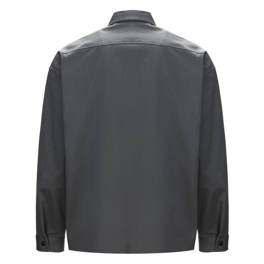 Prada Gray Cotton Shirt