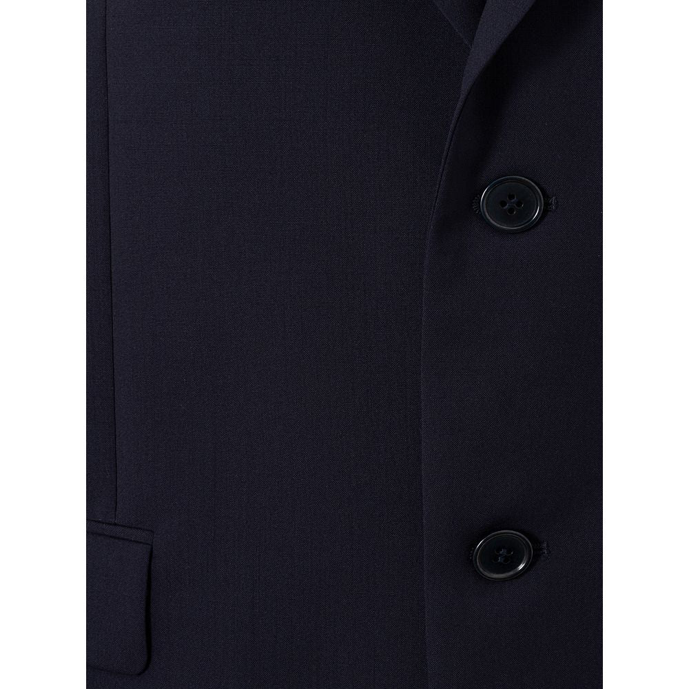 Prada Elegant Wool Blue Men&