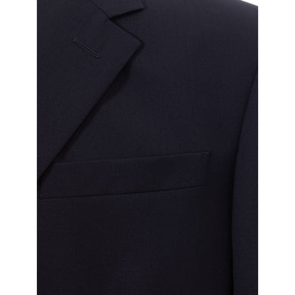 Prada Elegant Wool Blue Men&