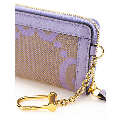 Gucci Purple Tela Wallet