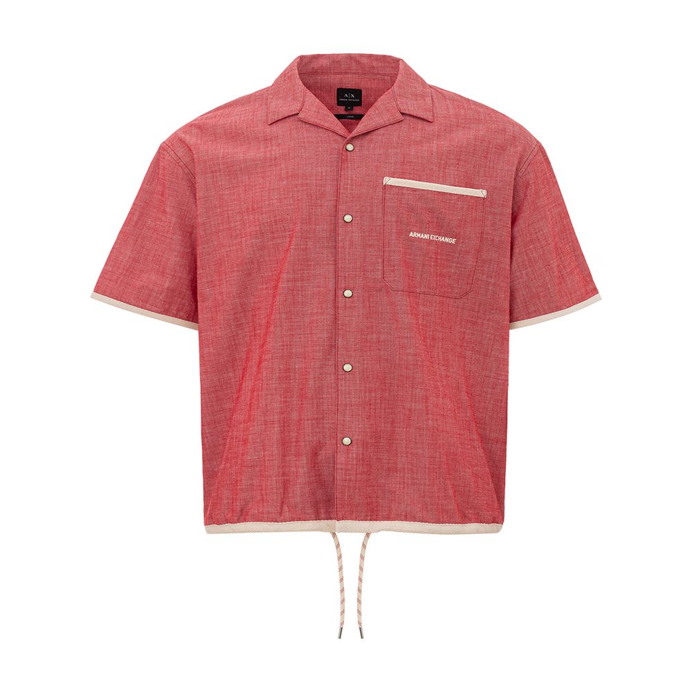 Armani Exchange Crimson Cotton Classic Men&