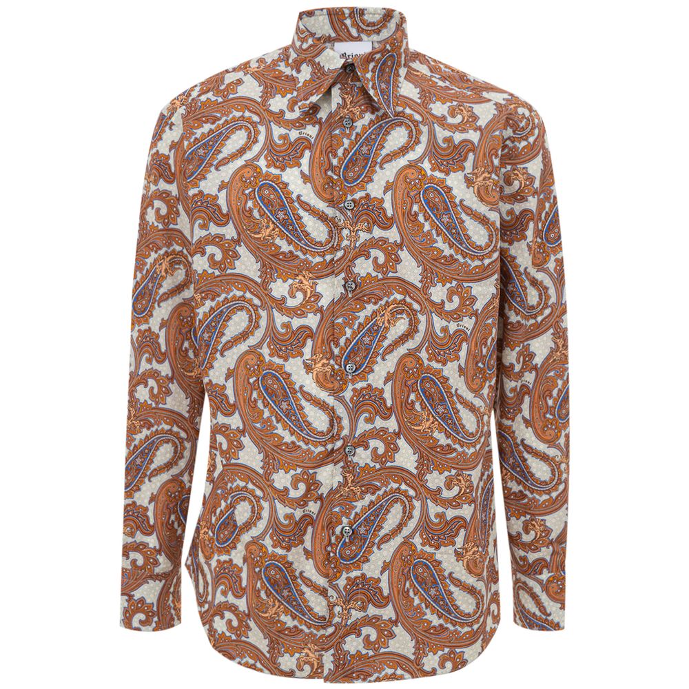 Brioni Multicolor Cotton Shirt