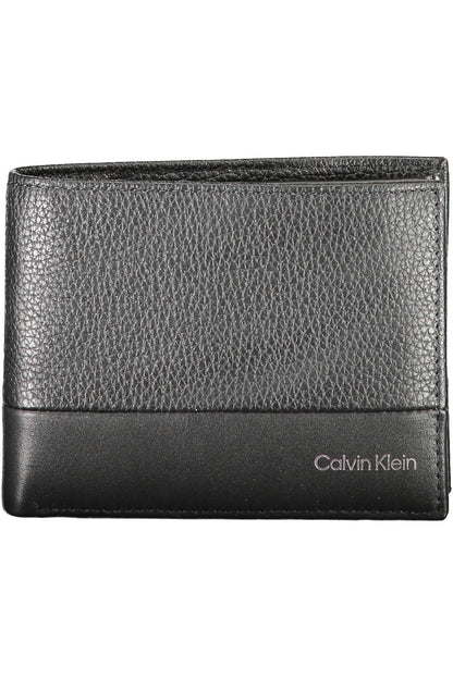 Calvin Klein Sophisticated Black Leather Wallet with RFID Block