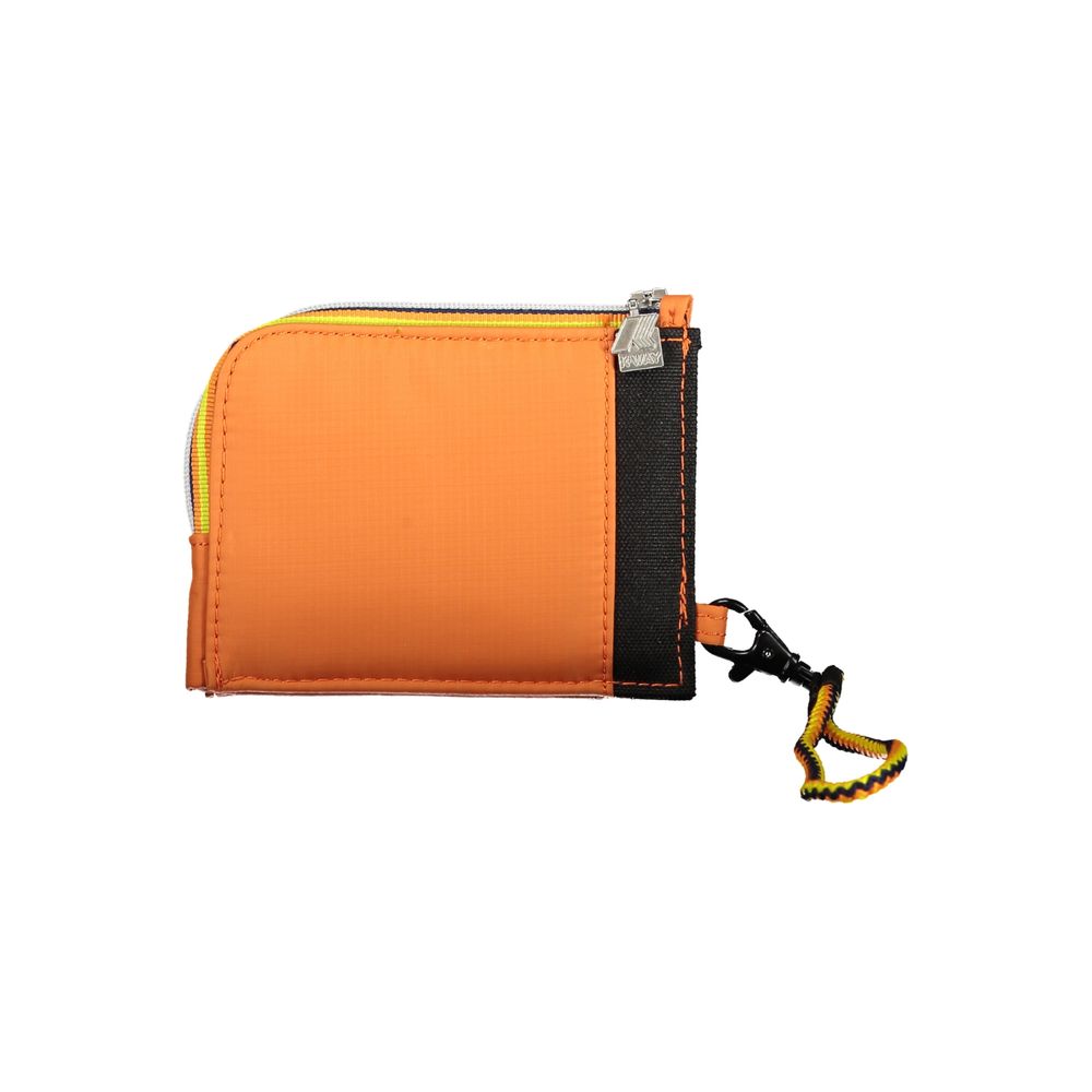 K-WAY Orange Polyamide Wallet