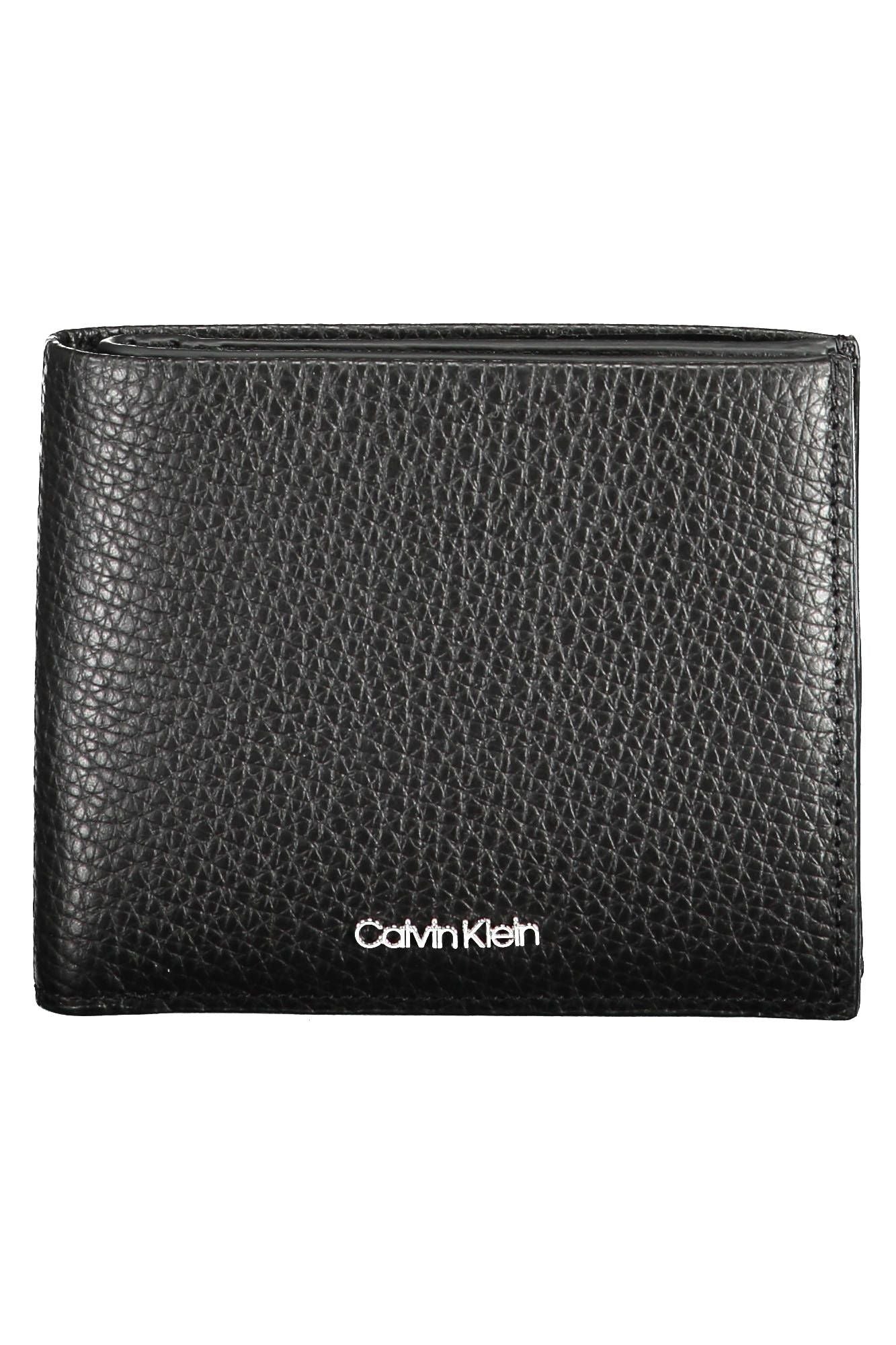 Calvin Klein Elegant Black Leather Men&