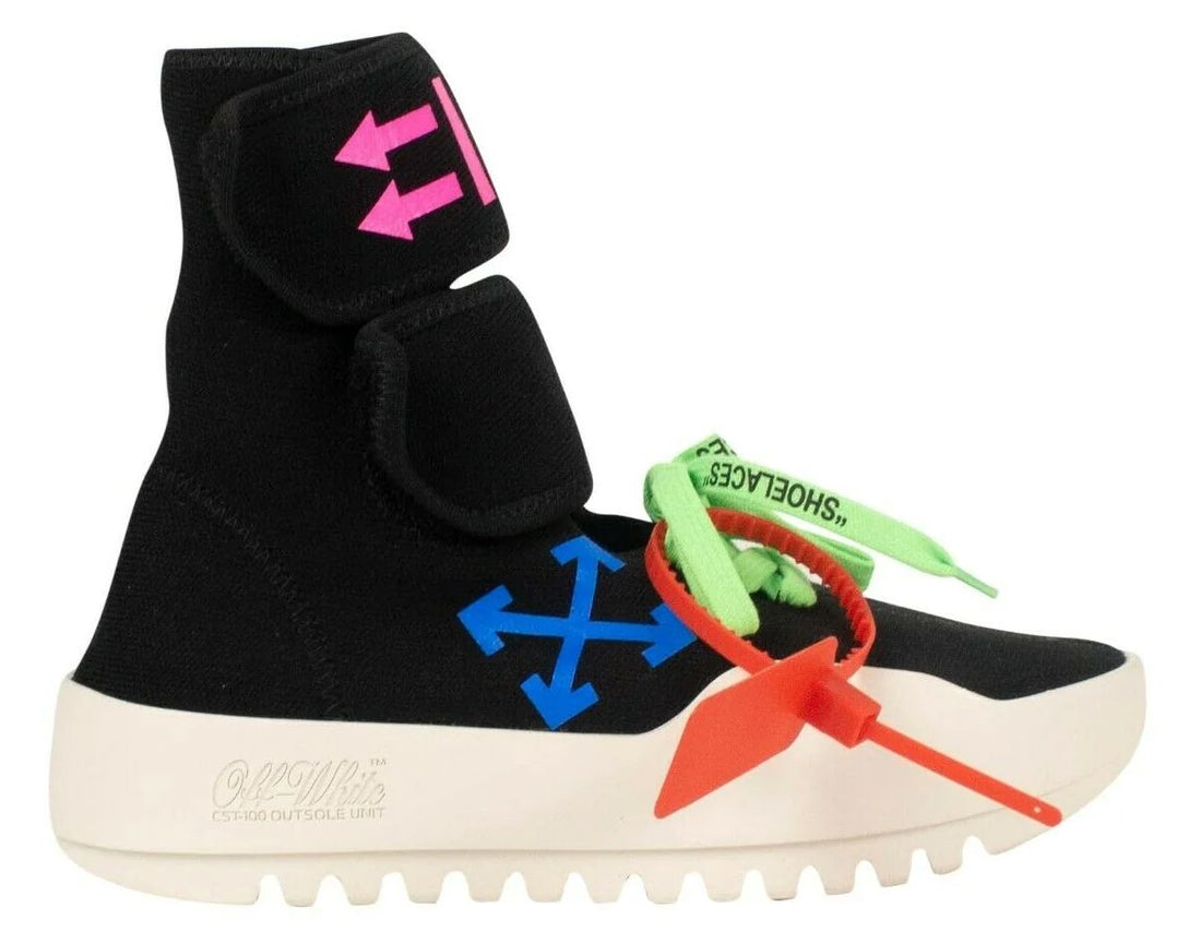 Off-White Black Polyamide Women Sneaker